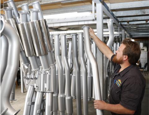Beaudesert Exhaust and Orrcon Steel power ahead